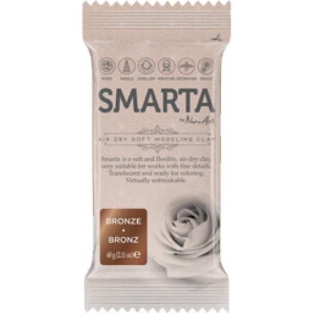 Smarta Smarta Modelleme Hamuru 60 Gr. Metalik Bronz Yardımcı Malzeme Fiyatı