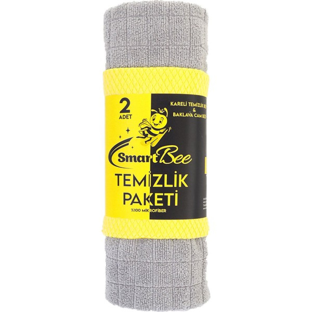 Smartbee 2'li Mikrofiber Araç Temizlik Bezi Oto Bakım Bezleri Fiyatı