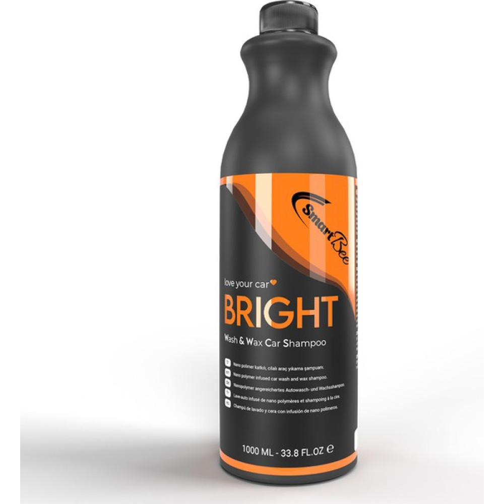 Smartbee Bright Hidrofobik Cilalı Oto Yıkama Şampuanı – 1000 ml Oto Yıkama Ürünleri Fiyatı