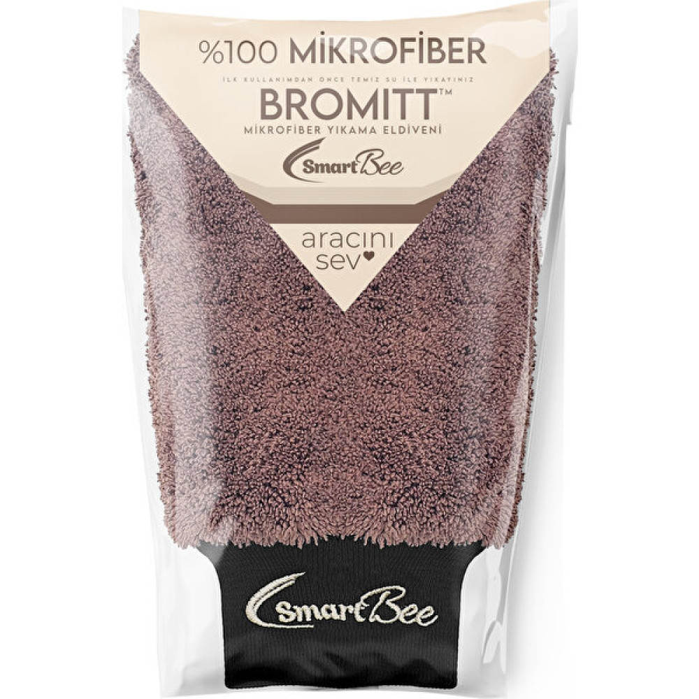 Smartbee Bromitt %100 Mikrofiber Oto Yıkama Eldiveni Oto Bakım Bezleri Fiyatı