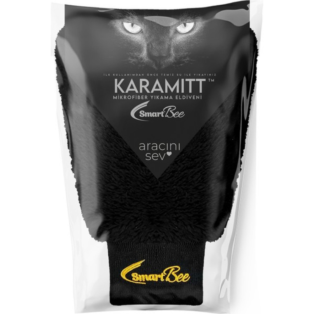 Smartbee Karamitt Mikrofiber Yıkama Eldiveni Oto Yıkama Ürünleri Fiyatı