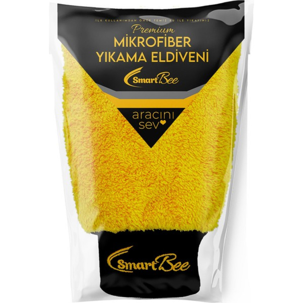 Smartbee Premium Mikrofiber Araç Yıkama ve Cila Eldiveni Oto Yıkama Ürünleri Fiyatı