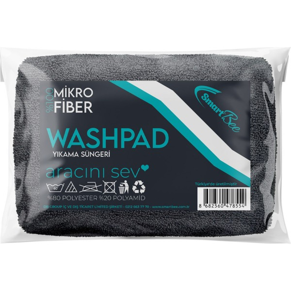 Smartbee Washpad Mikrofiber Oto Yıkama Süngeri Oto Bakım Bezleri Fiyatı