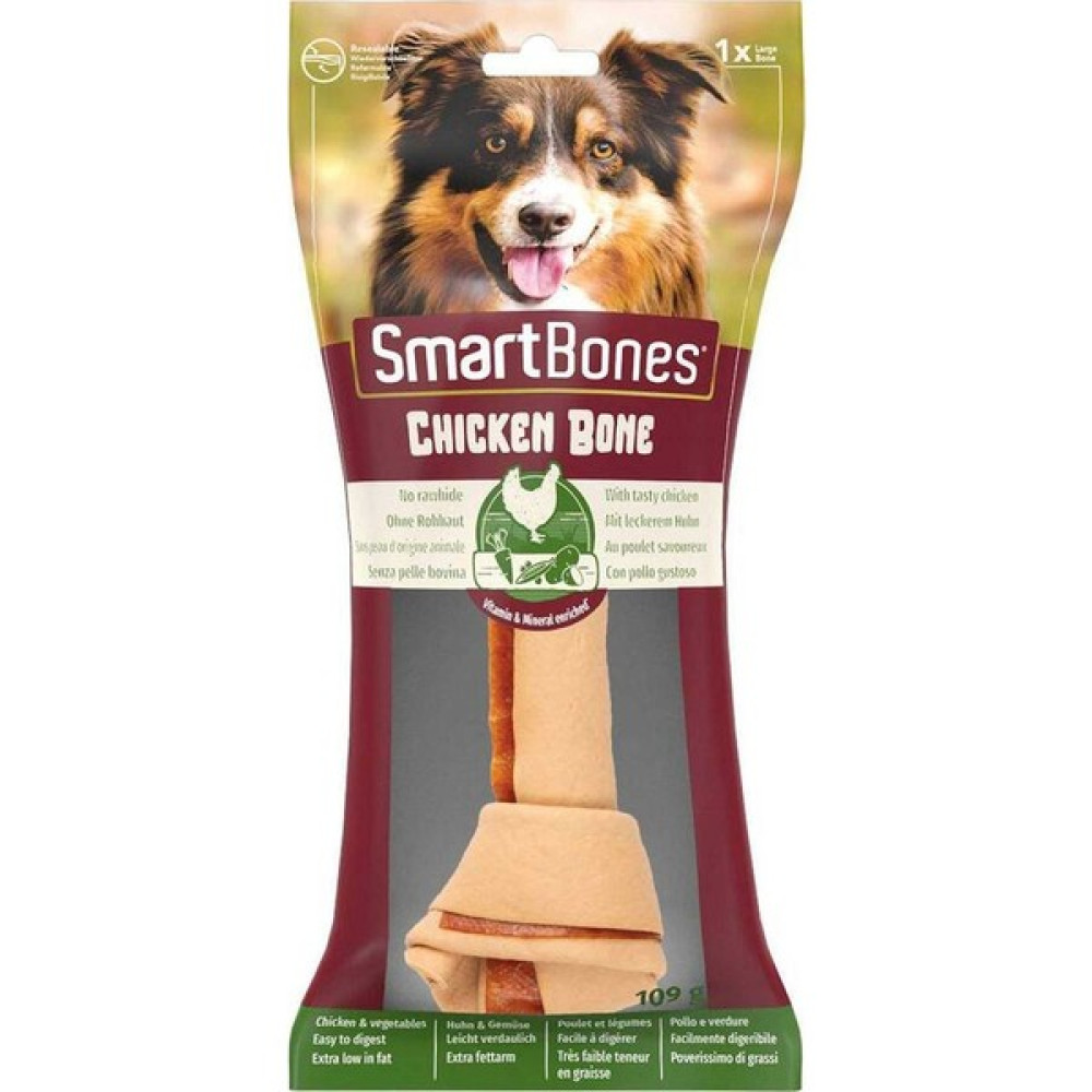 SmartBones Büyük Irk Köpekler için Tavuklu Ödül Kemiği 109gr Evcil Hayvan Ürünleri Fiyatı
