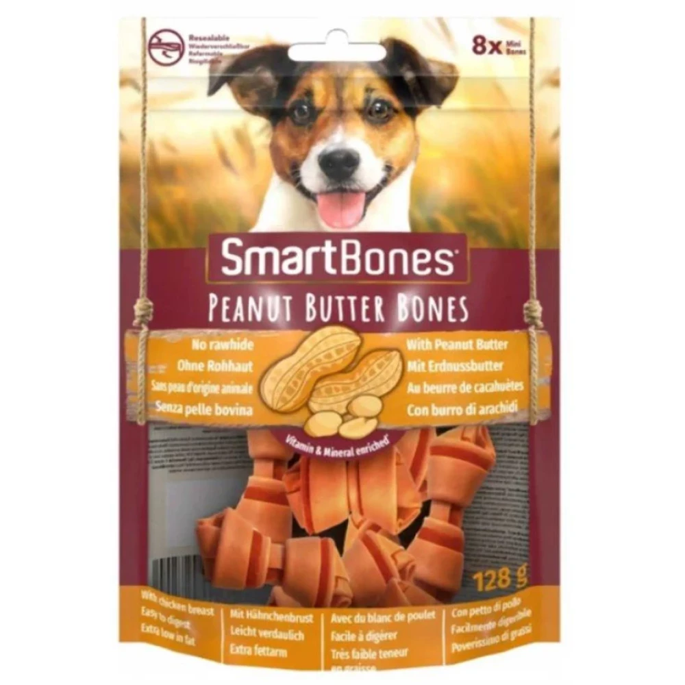 Smartbones Tavuklu&Yerfıstıklı Mini Kemikler 8Li Evcil Hayvan Ürünleri Fiyatı