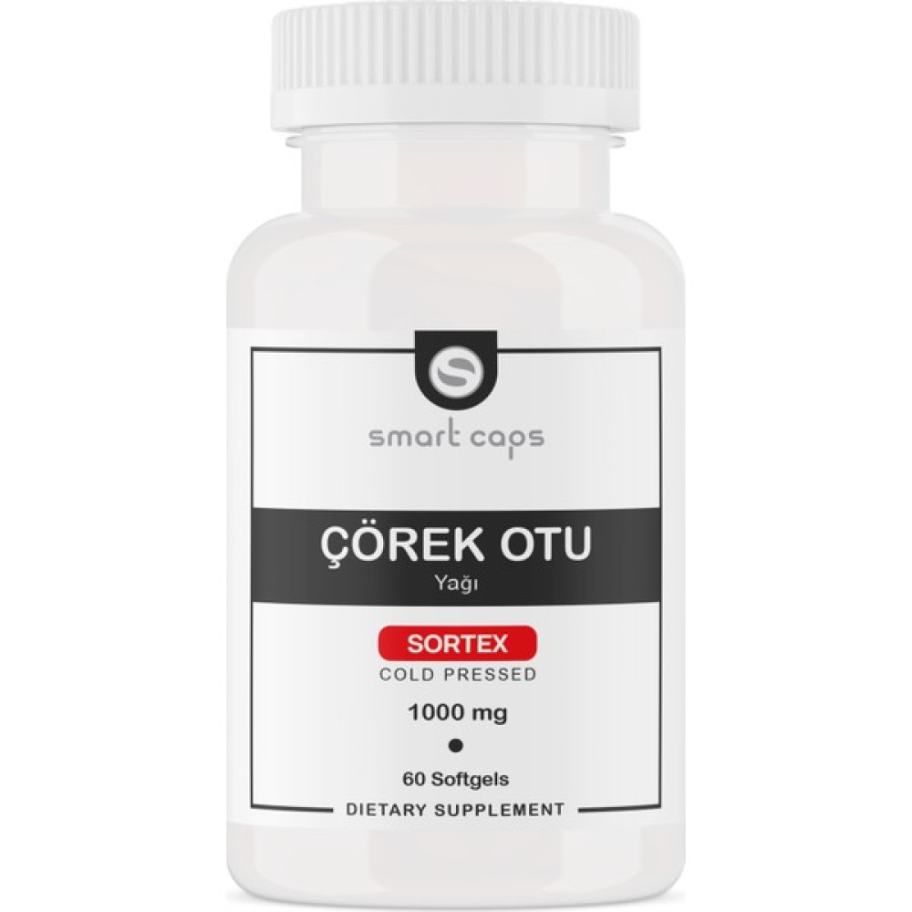 Smartcaps Çörekotu Yağı 60 Kapsül Amino Asit Fiyatı