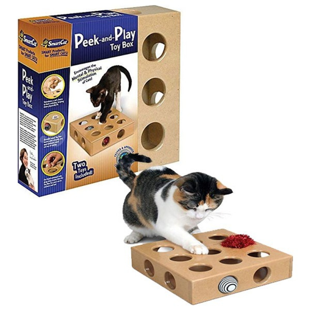 Smartcat Ahşap Kedi Aktivite Oyuncak 25x25x6,3 Cm Evcil Hayvan Ürünleri Fiyatı