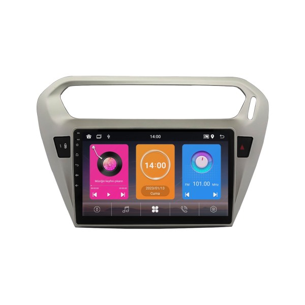 SmartGO Citroen C-Elysee Android Multimedya Sistemi (2012-2024) 6+64 GB Premium Ekran Wİ-Fİ (Yazılımsal) - Siyah Diğer Fiyatı