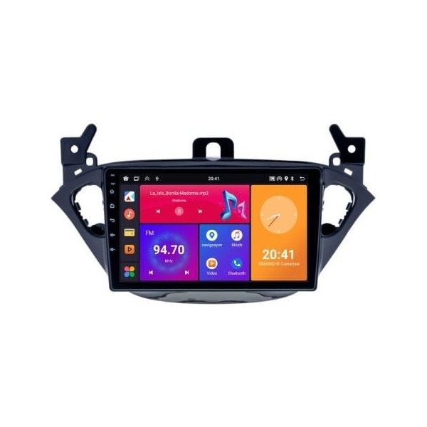 SmartGO Opel Corsa E Android Multimedya Sistemi (2015-2019) 8+128 GB Wİ-Fİ (Yazılımsal) - DEPOLAMA736 - Antara Siyah Diğer Fiyatı