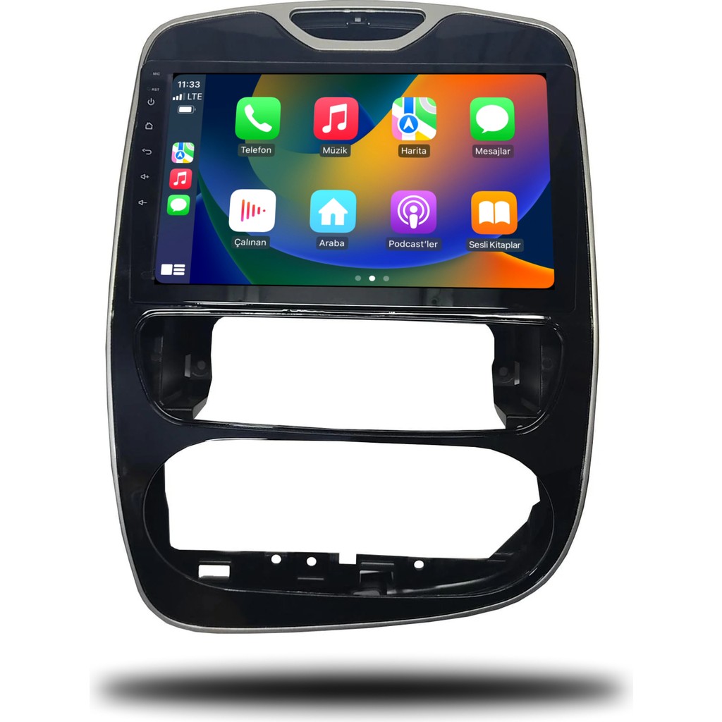 SmartGO Renault Clio 4 2016-2019 4+64 GB Android Carplay Multimedya Sistemi Wİ-Fİ (Yazılımsal) - Siyah Diğer Fiyatı
