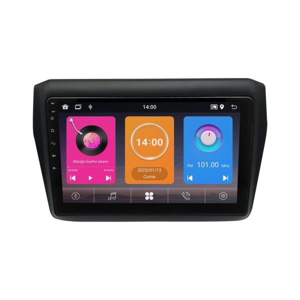 SmartGO Suzuki Swift Android Multimedya Sistemi (2018-2024) 8+128 GB Premium Ekran Wİ-Fİ (Yazılımsal) - DEPOLAMA830 - Antara Siyah Diğer Fiyatı
