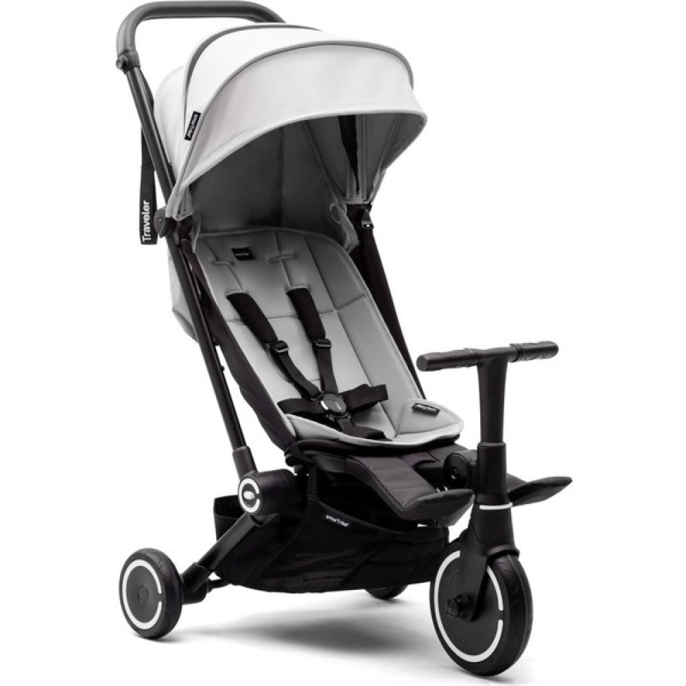 Smartrike Traveler Hepsi Bir Arada Aktif Kabin Boy Bebek Arabası ve Bisiklet (6 Ay – 4 Yaş) - Beyaz Diğer Fiyatı