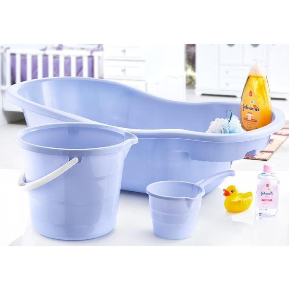 Smartwares Bebek Küveti Seti 3 Parça - Mavi Bebek Banyo Küveti Fiyatı