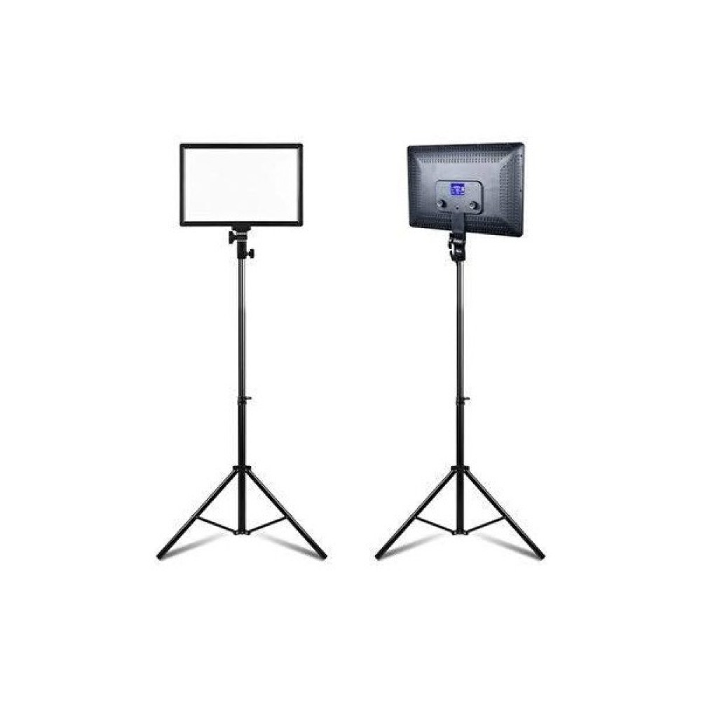 Smayling Kare Soft Işık Profosyonel LED Panel Makeup Fotoğraf Video Çekim Işığı Güçlendirilmiş Tripod 2.10 cm Tripodlar Fiyatı