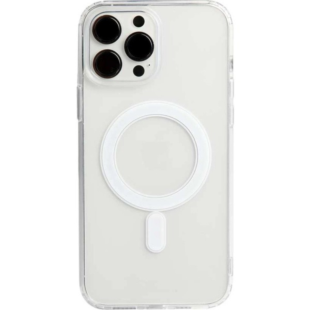 SMC E-Ticaret Apple IPhone 13 Kılıf Kablosuz Şarj Magsafe Uyumlu Şeffaf Kılıf- Magnetic Crystal Kılıf - iPhone 11 Pro Cep Telefonu Kılıfı Fiyatı