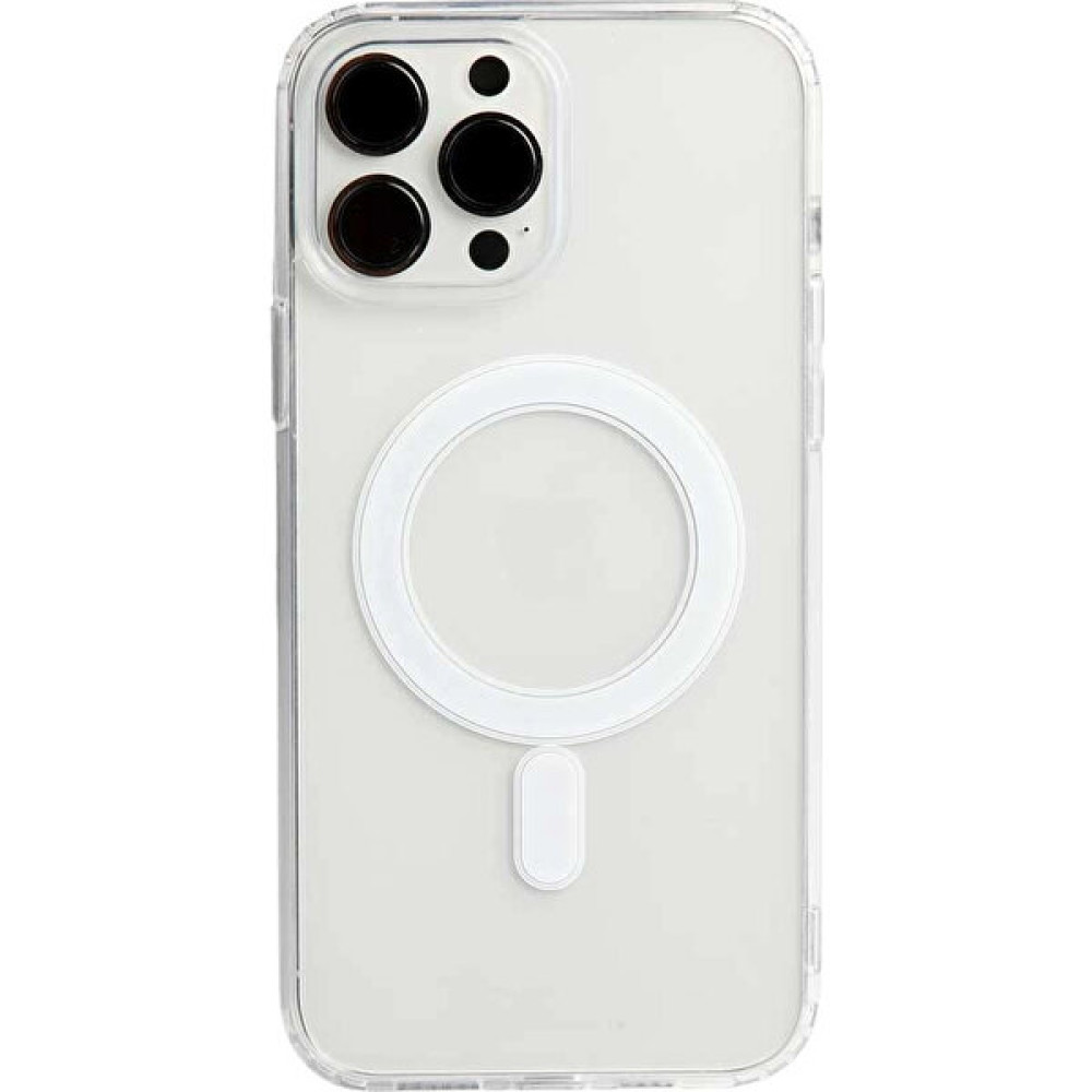SMC E-Ticaret Apple IPhone 13 Kılıf Kablosuz Şarj Magsafe Uyumlu Şeffaf Kılıf- Magnetic Crystal Kılıf - iPhone 11 Pro Max Cep Telefonu Kılıfı Fiyatı