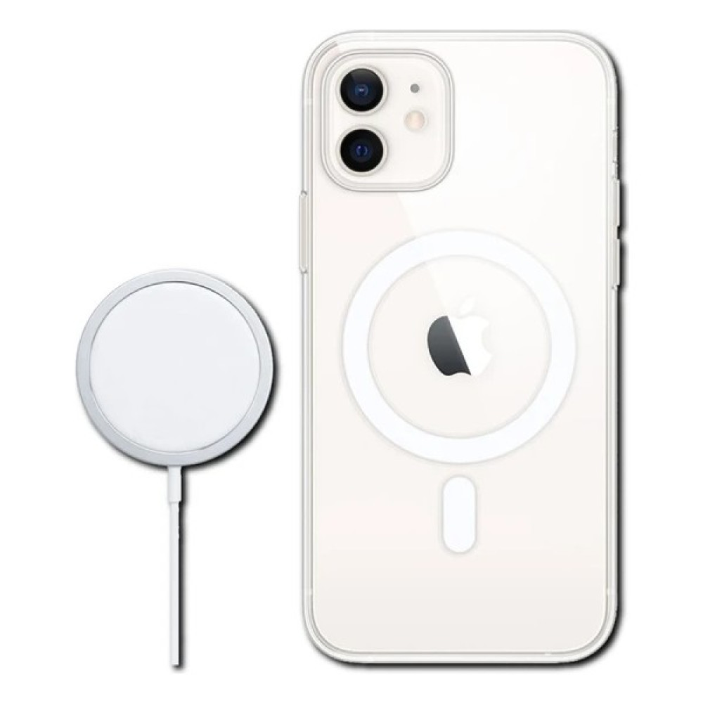 SMC E-Ticaret Iphone 11 Kılıf Magsafe Wireless Şarj Destekli Şeffaf Kapak Magnetic Crystal Case Cep Telefonu Kılıfı Fiyatı