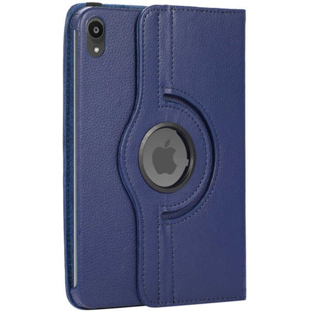 Smcase Apple iPad Mini 2021 6.nesil Uyumlu Kılıf Kapaklı Standlı 360 Dönebilen Koruma Dn1 Lacivert Tablet Kılıfı Fiyatı