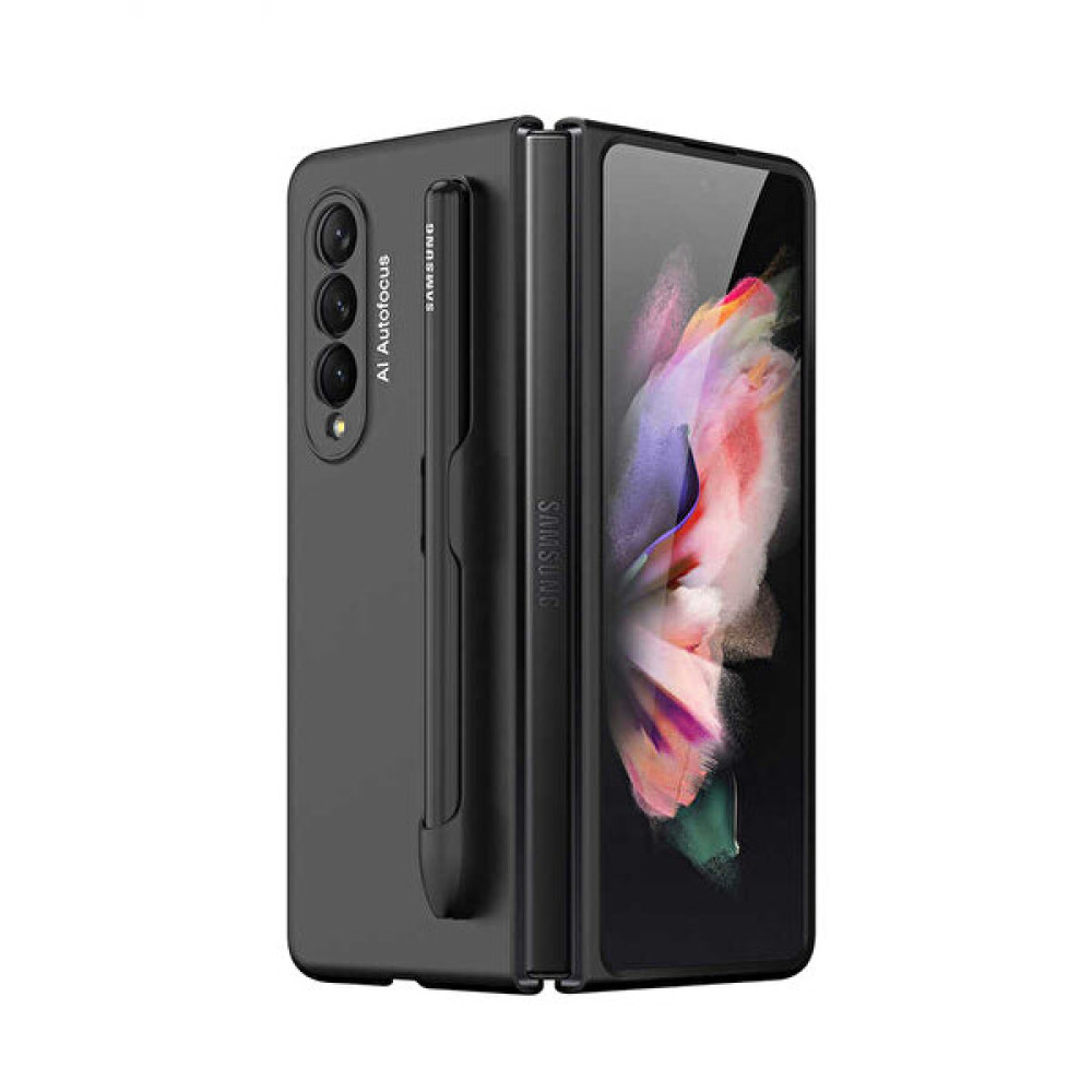 Smcase Samsung Galaxy Z Fold3 5g Kılıf Ultra Thin Kalemlikli Kapak Siyah Telefon Kılıfı Fiyatı
