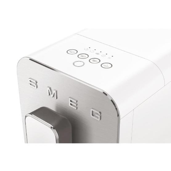 Smeg BCC02 Mat Beyaz Espresso Otomatik Kahve Makinesi