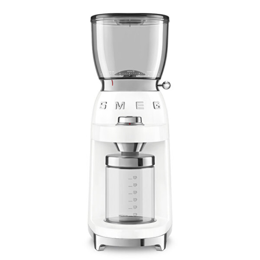Smeg Cgf01Wheu Beyaz Kahve Öğütme Makinesi Pratik Mutfak Gereçleri Fiyatı