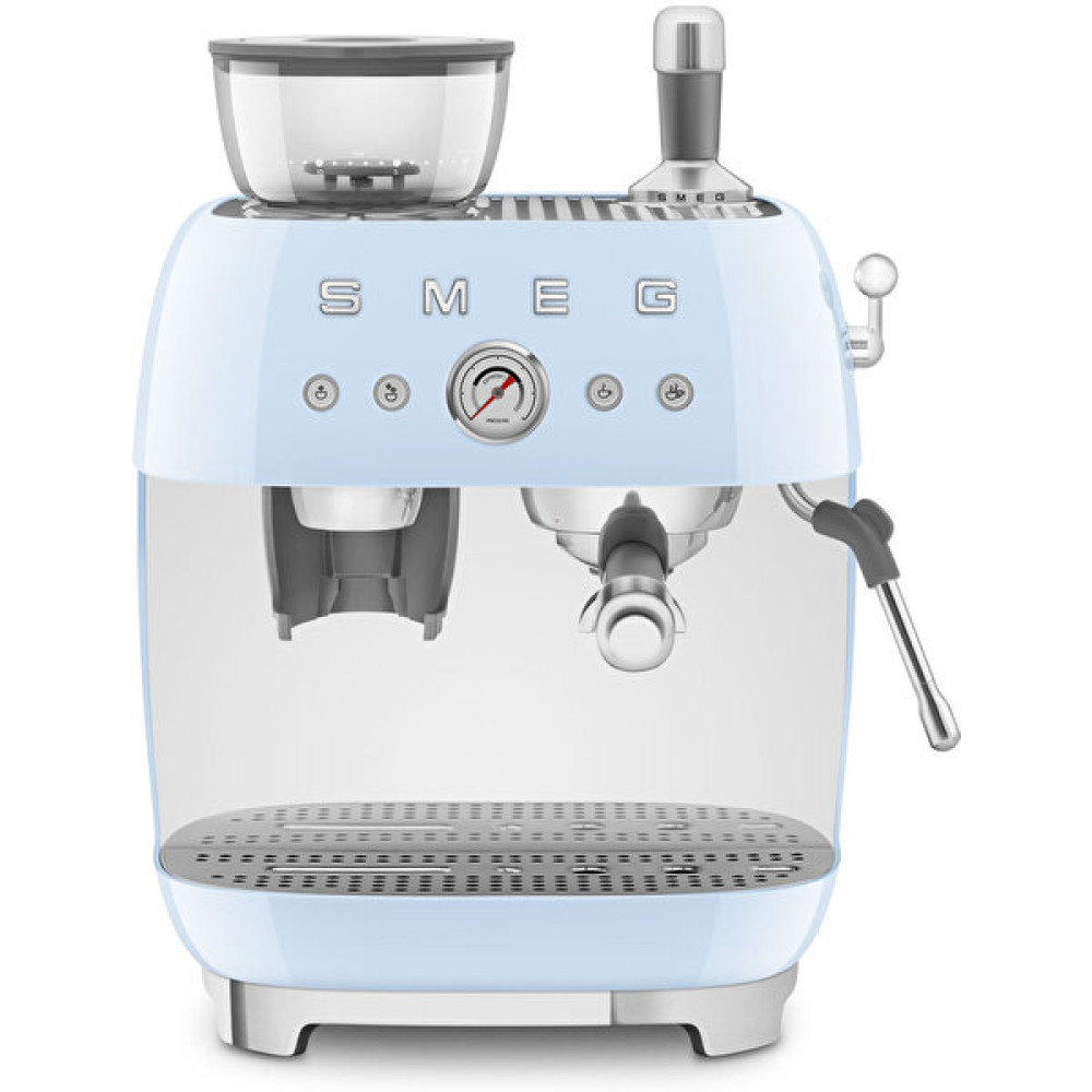 Smeg Egf03Pbeu Öğütücülü Pastel Mavi Espresso Kahve Makinesi Kahve Makineleri Fiyatı