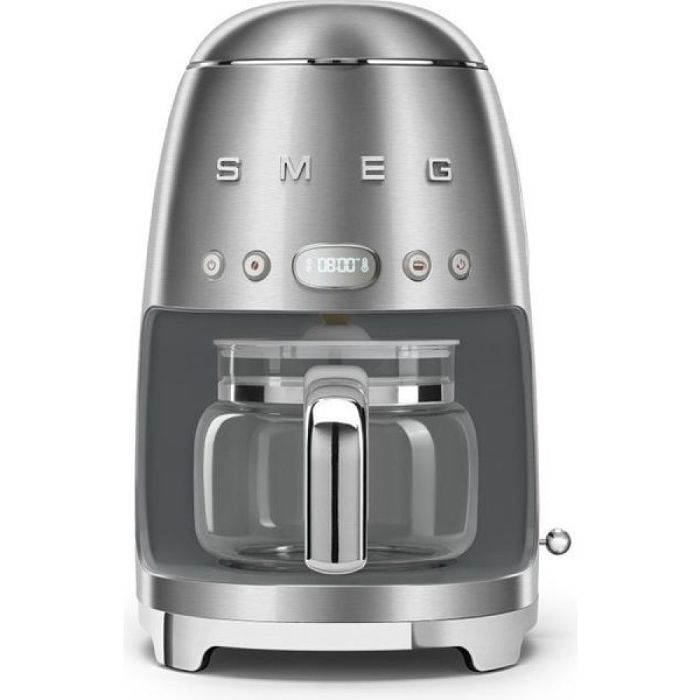 Smeg Filtre Kahve Makinesi Paslanmaz Çelik DCF02SSEU - Gri Kahve Makineleri Fiyatı