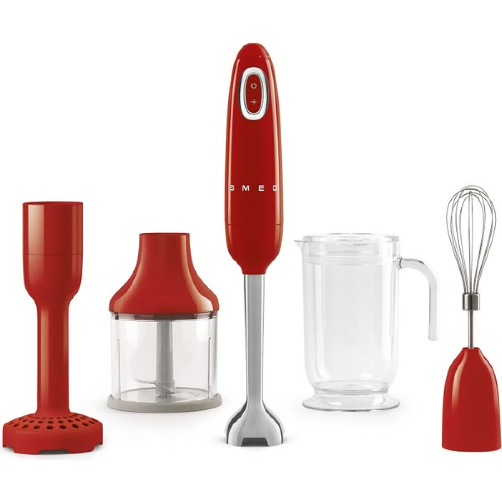 Smeg Kırmızı 50's Style El Blender Seti Blenderler Fiyatı