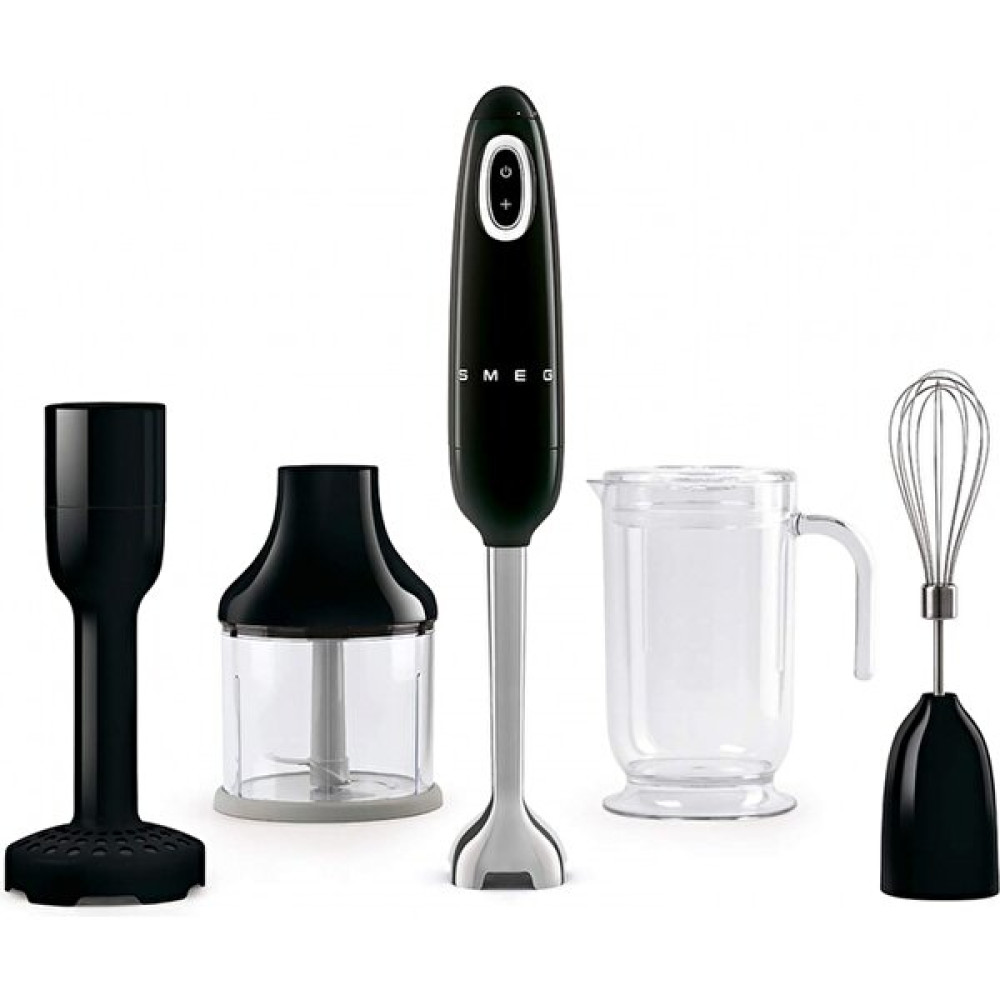 Smeg Siyah El Blender Set HBF02BLEU Blenderler Fiyatı