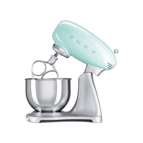 Smeg SMF01PGEU Pastel 800 W 10 Kademeli Stand Mikseri Yeşil