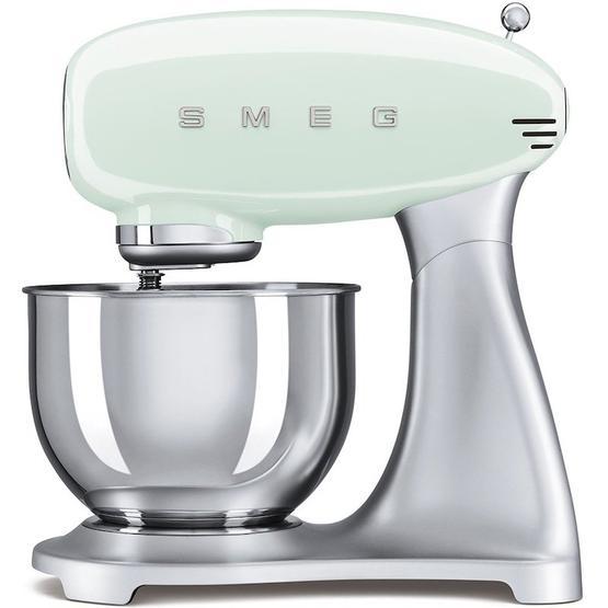 Smeg SMF01PGEU Pastel 800 W 10 Kademeli Stand Mikseri Yeşil
