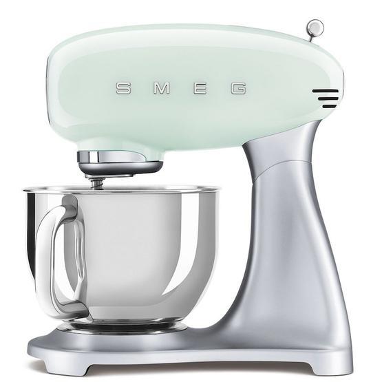 Smeg SMF01PGEU Pastel 800 W 10 Kademeli Stand Mikseri Yeşil
