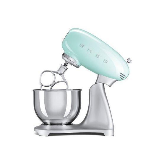 Smeg SMF01PGEU Pastel 800 W 10 Kademeli Stand Mikseri Yeşil Mikserler Fiyatı