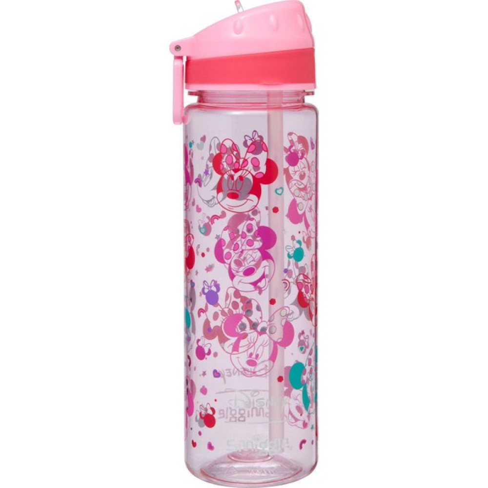 Smiggle Disney Drink Up Koleksiyonu Minnie Mouse Baskılı Pembe Bpa'sız Içecek Şişesi - Pink Suluk Fiyatı