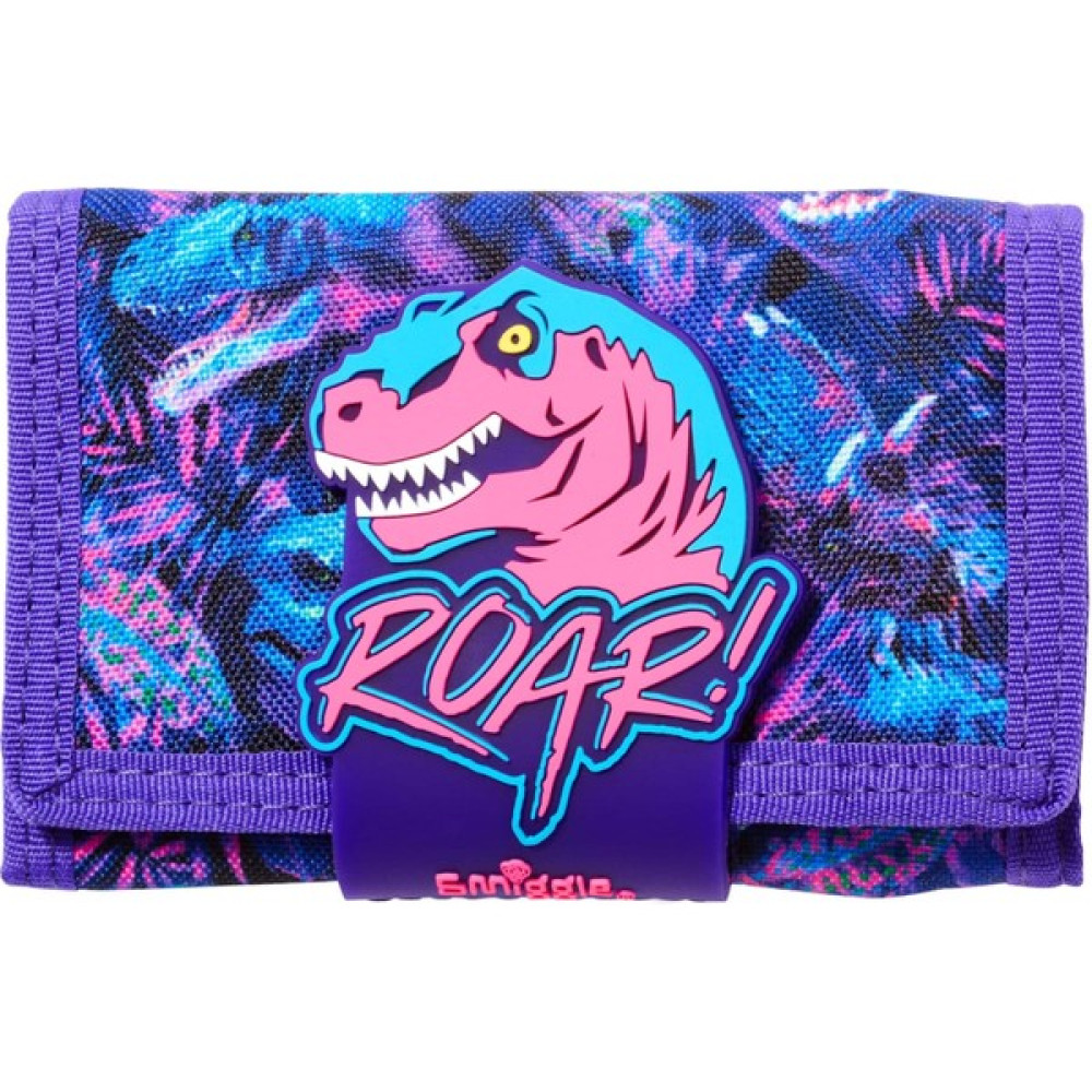 Smiggle Kız Çocuk Wild Side Koleksiyonu Dinozor Baskılı Mor Cüzdan Erkek Cüzdan Fiyatı