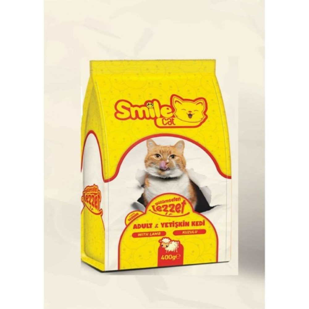 Smile Cat Yetişkin Kedi Kuzulu Mama 400 Gram Evcil Hayvan Ürünleri Fiyatı