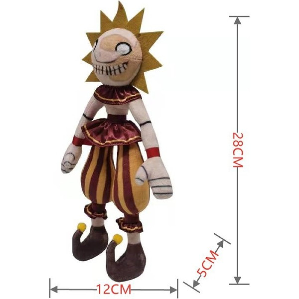Smiling Sundrop Fnaf Güvenlik Ihlali Son Patron Ay Güneş Figürü (Yurt Dışından) - Kahverengi - 28 cm Peluş Oyuncaklar Fiyatı