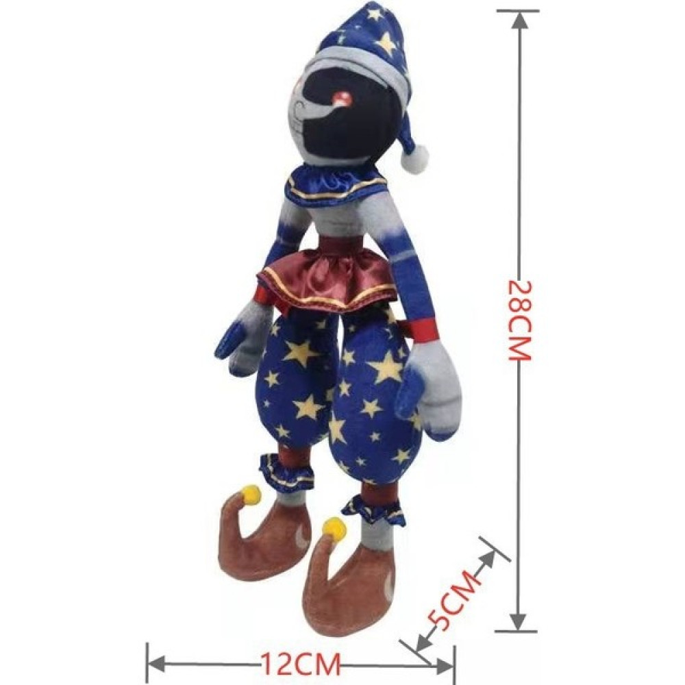 Smiling Sundrop Fnaf Güvenlik Ihlali Son Patron Ay Güneş Figürü (Yurt Dışından) - Mavi - 28 cm Peluş Oyuncaklar Fiyatı