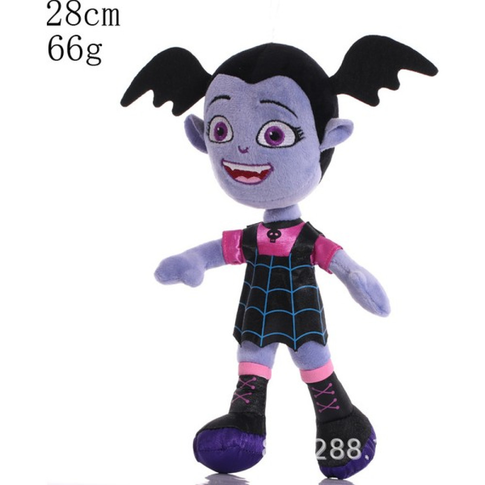 Smiling Vampir Kız Peluş Oyuncak (Yurt Dışından) - Siyah - Mor - 28 cm Peluş Oyuncaklar Fiyatı