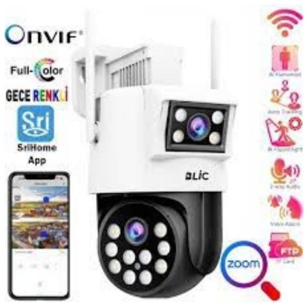 Smith Blm-39 Beyaz Ip Kamera 2 Mp Sabit 2 Mp Hareketli Sensör Dış Ortam Speed Dome Akıllı Ip Kamera Güvenlik Kameraları Fiyatı
