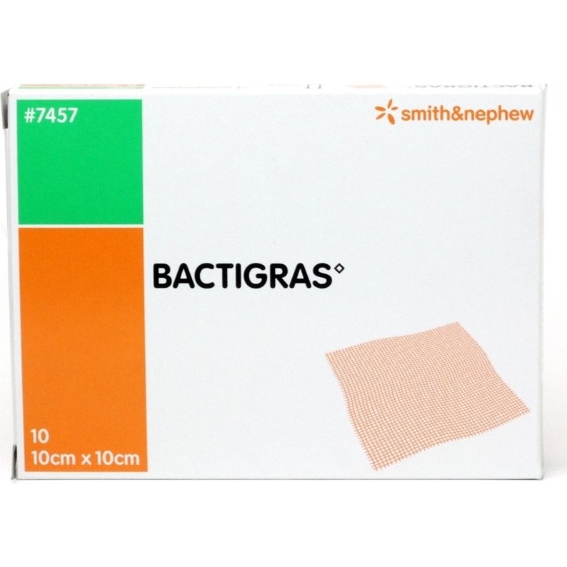 Smith & Nephew Bactigras Antiseptik Parafinli Sargı Örtüsü 10 x 10 cm 10 Adet Diğer Fiyatı