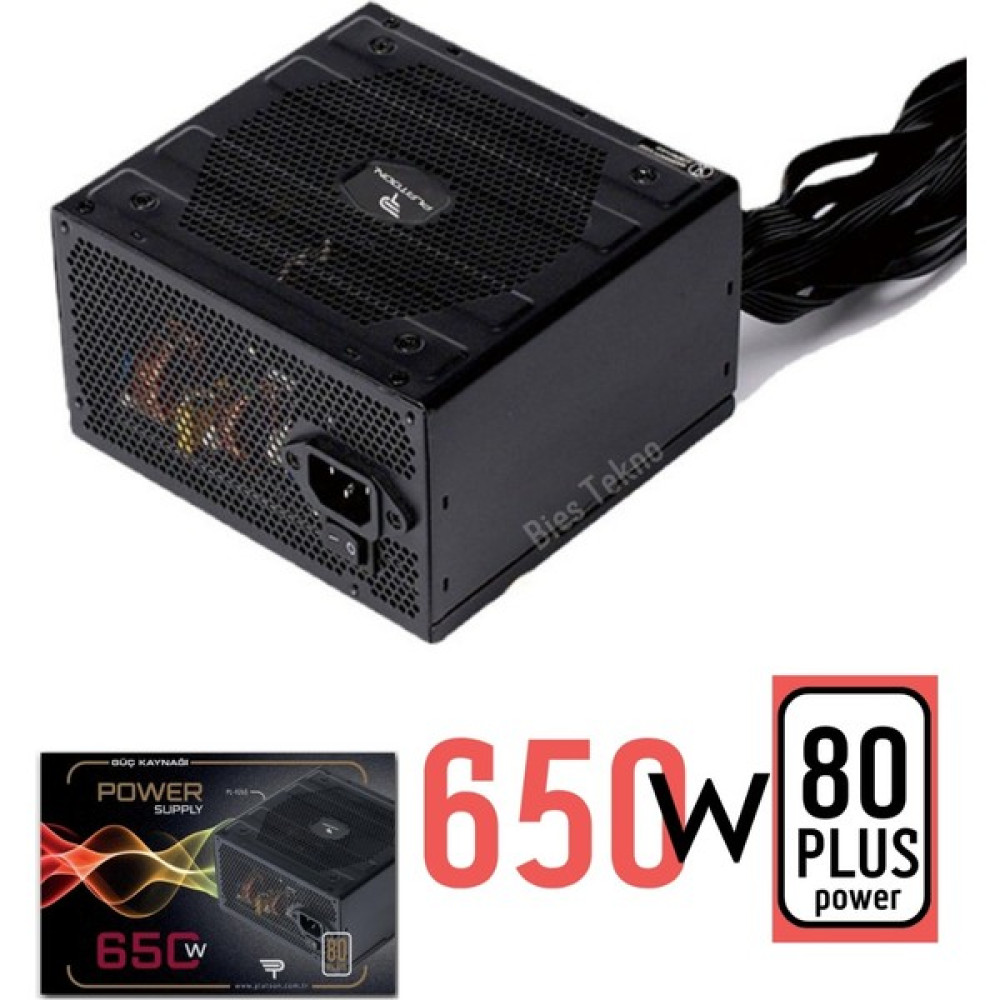Smith PL-9265 Platoon 80 Plus 650W Güç Kaynağı Psu Power Supply Power Supply Fiyatı