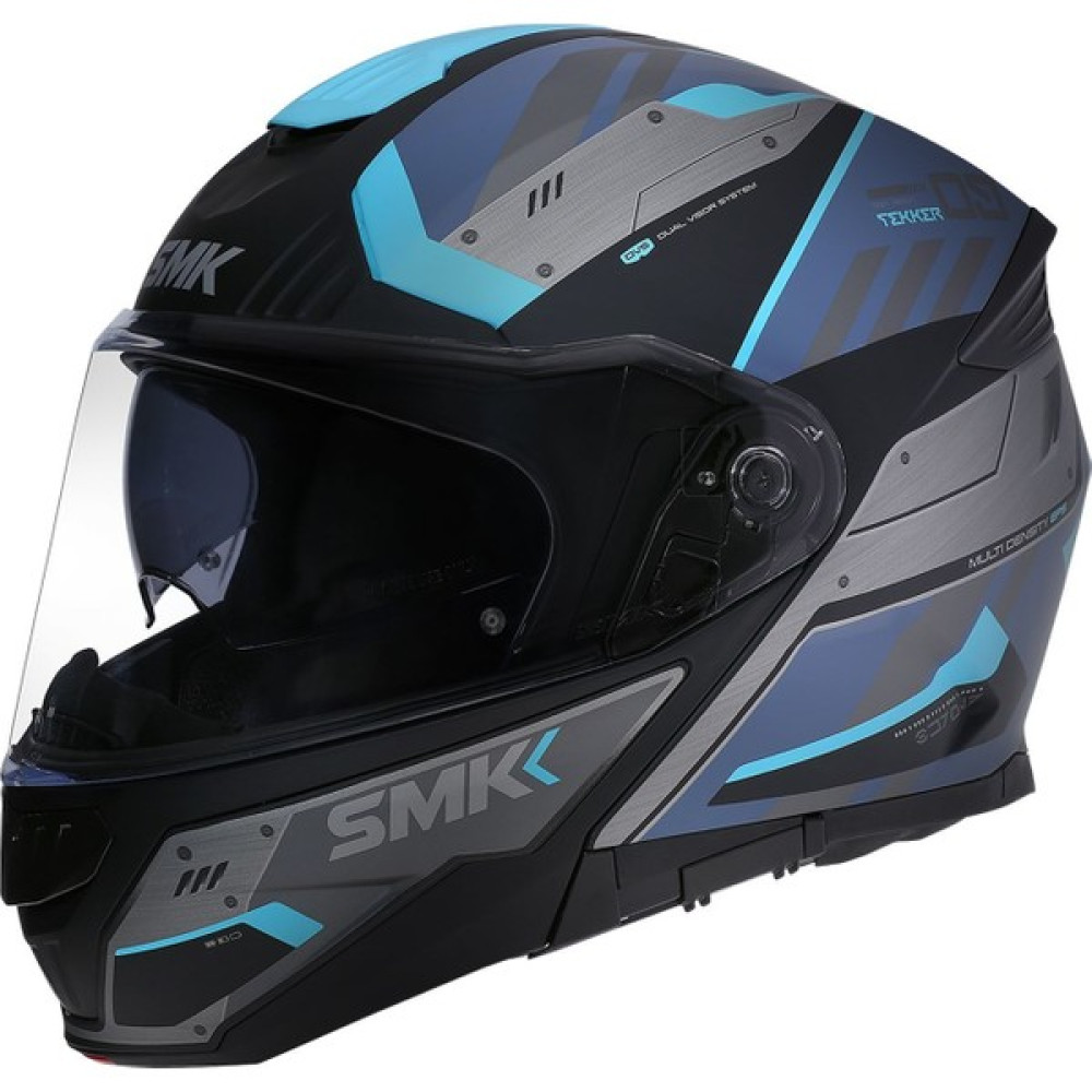 Smk Gullwing Tekker Çene Açılır Kask - M - Siyah Motorsiklet Kaskları Fiyatı