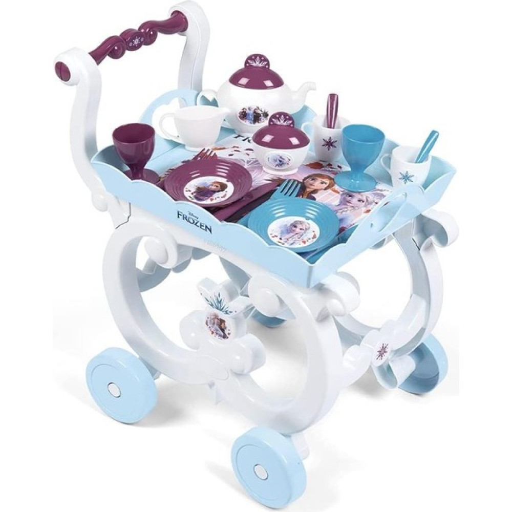Smoby Frozen Servis Arabası, Çay ve Kahvaltı Oyun Seti 310517 Oyuncak Fiyatı