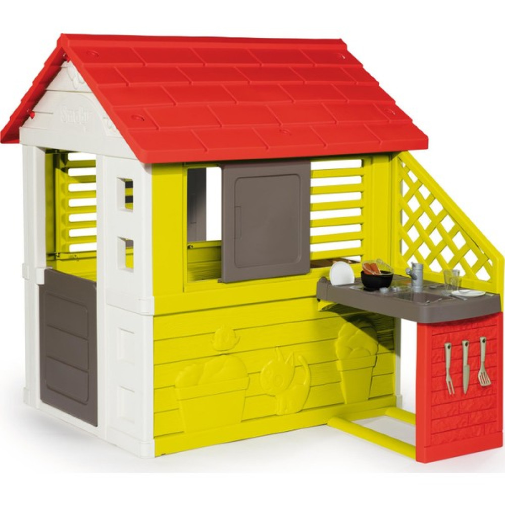 Smoby Mutfaklı Doğa Oyun Evi 810713 Eğitici Oyuncak Fiyatı