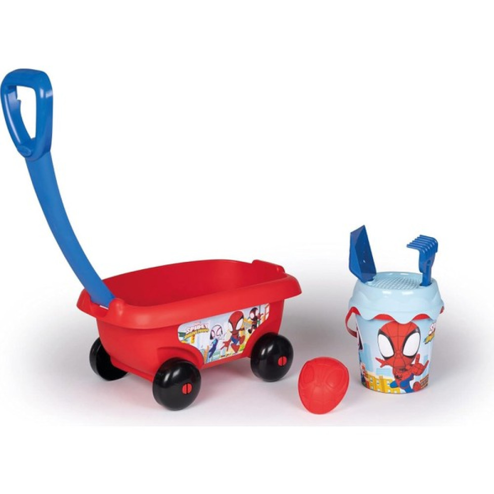 Smoby Spider Man Plaj Kovası ve Çek Çek Araba Oyun Seti 867020 - Beyaz - Turuncu Açık Hava, Deniz ve Spor Oyuncakları Fiyatı