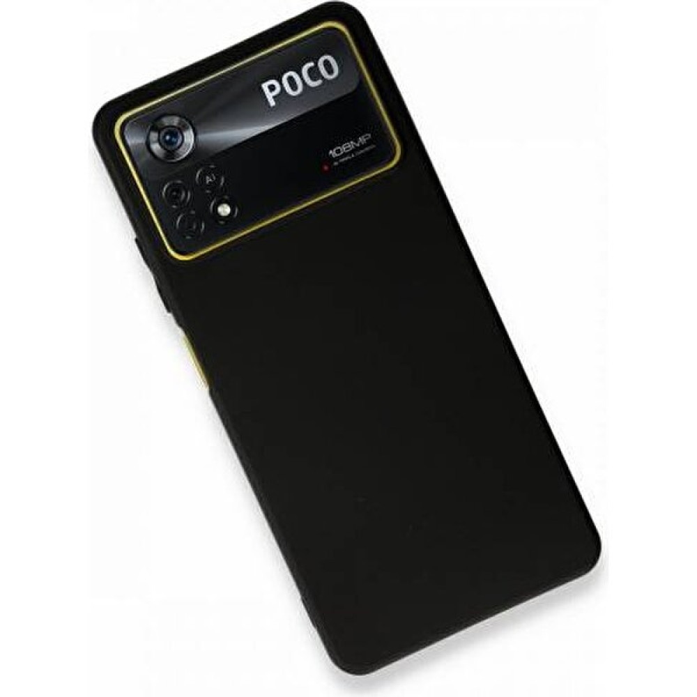 Smody Xiaomi Poco X4 Pro 5g Kılıf Silikon Siyah + Temperli Kırılmaz Cam Ekran Koruyucu Cep Telefonu Kılıfı Fiyatı