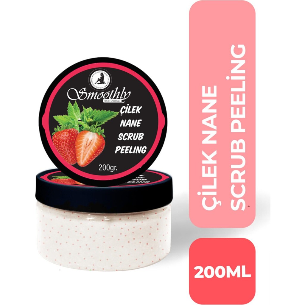 Smoothly Çilek & Nane Aromalı Canlandırıcı & Yumuşatıcı El Ayak ve Vücut Bakım Peelingi 200GR Çamaşır Yıkama Fiyatı