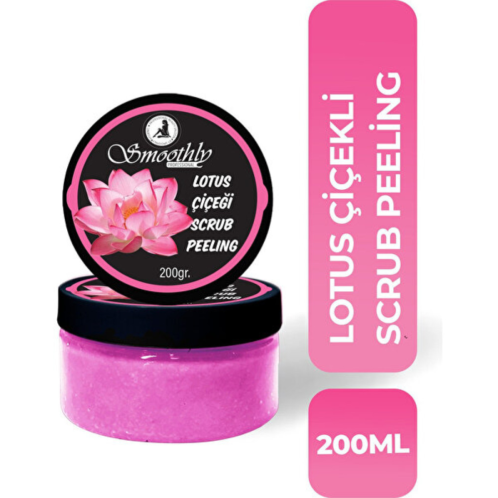 Smoothly Lotus Çiçeği Özlü Canlandırıcı & Yumuşatıcı El Ayak ve Vücut Bakım Peelingi 200GR Vücut Bakımı Fiyatı