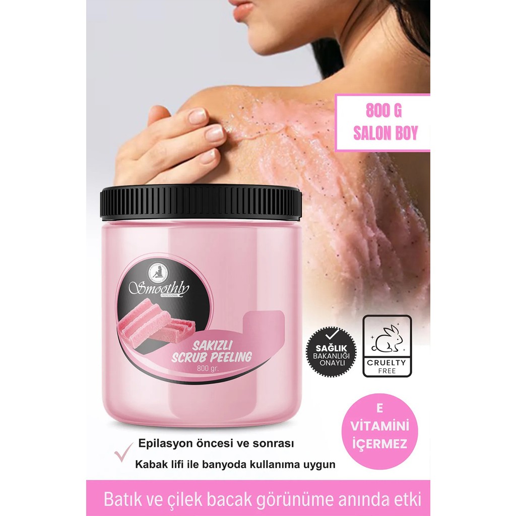 Smoothly Sakız Aromalı Canlandırıcı & Yumuşatıcı El Ayak Ve Vücut Bakım Peelingi 800gr Çamaşır Yıkama Fiyatı